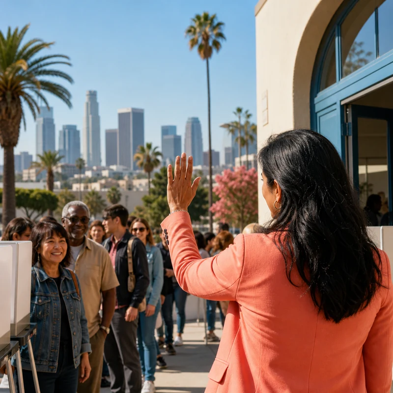Will Nithya Raman win the 2026 Los Angeles mayoral election?